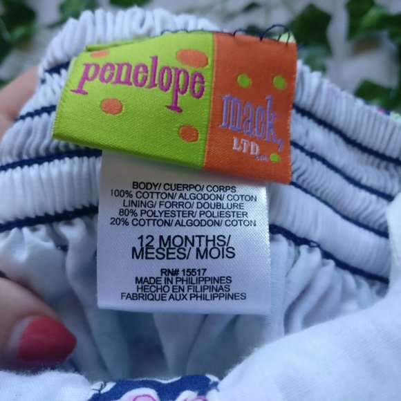 🍒 Floral Dress with Bloomers - Picture 5 of 5